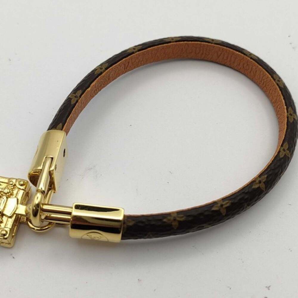 LOUIS VUITTON Brown Monogram Charm Bracelet - Picture 2 of 10